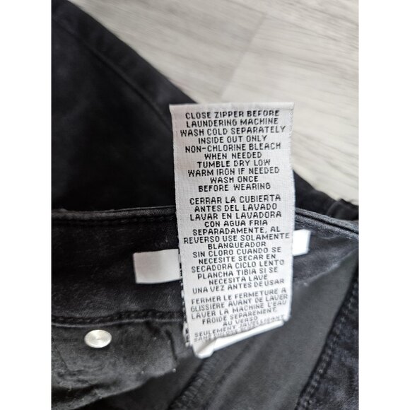 STS Blue Ellie High Rise Jeans Womens 28L Black Skinny Stretch Denim Pants - Picture 7 of 12